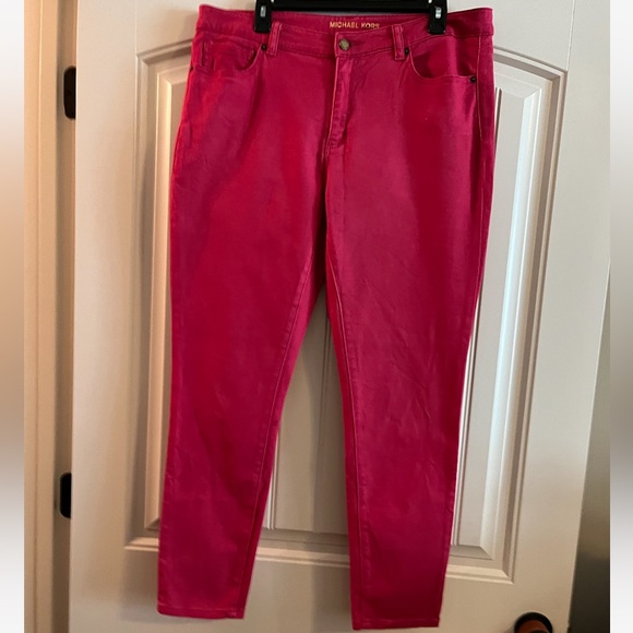 Michael Kors colored ankle jeans. Size 16. - Picture 2 of 4